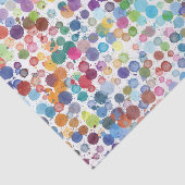 Papier Mousseline L'éclaboussure de peinture éclabousse (Détail)