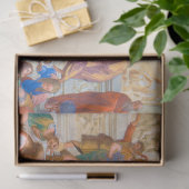 Papier Mousseline L'école d'Athènes, Raphael (Cadeau)
