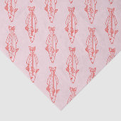 Papier Mousseline L'école de l'Est attend du poisson en rouge sur ro (Détail)