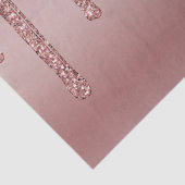 Papier Mousseline Lecteurs de Parties scintillant Rose Gold Sparkle  (Détail)