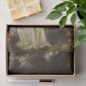 Papier Mousseline Lecture de la Gazette par Marguerite Gerard (Cadeau)