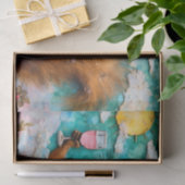 Papier Mousseline L'écureuil adorable en robe rose (Cadeau)