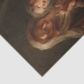 Papier Mousseline L'éducation de la Vierge Marie par Coypel (Détail)