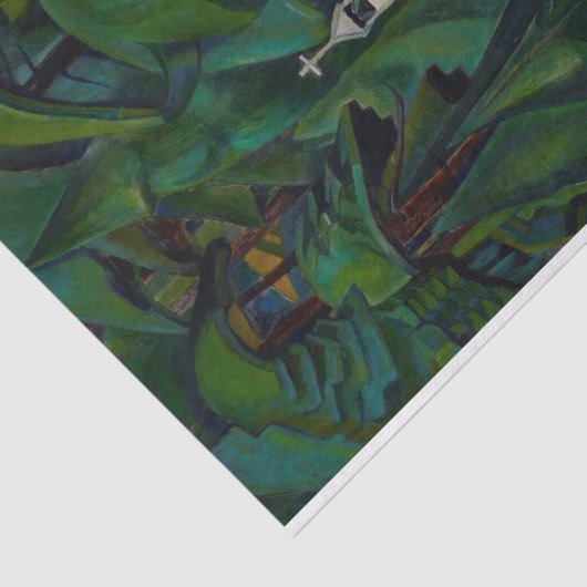 Papier Mousseline L'église indienne par Emily Carr (Détail)