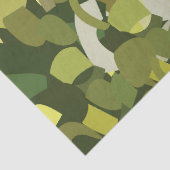 Papier Mousseline Légumes de légumes verts (Détail)