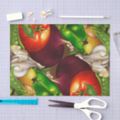 Papier Mousseline Légumes et herbes Aliments Légumes biologiques (Artisanat)