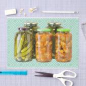 Papier Mousseline Légumes fermentés en jarres (Artisanat)