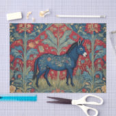 Papier Mousseline L'Élégant Donkey William Morris Inspiré Motif (Artisanat)