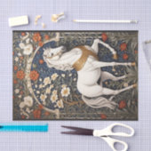 Papier Mousseline L'Élégant William Morris Inspiré Cheval Blanc (Artisanat)