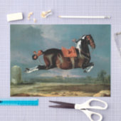 Papier Mousseline L'élevage du Cheval Piebald "Cehero" (Artisanat)