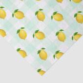 Papier Mousseline Lemon Citrus Summer Birthday (Détail)