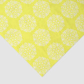 Papier Mousseline Lemon Mandala (Détail)