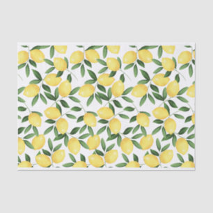 PAPIER MOUSSELINE LÉMONS DE COULEUR D'EAU