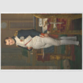 Papier Mousseline L'empereur Napoléon Bonaparte aux Tuileries (Recto)