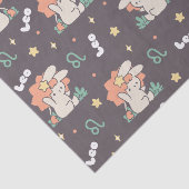 Papier Mousseline Leo Loppi Tokki Zodiac Series Motif II (Détail)