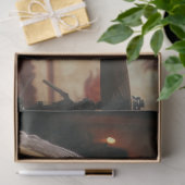 Papier Mousseline Leo Zodiac Drums de musiciens Découpage (Cadeau)