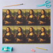 PAPIER MOUSSELINE LEONARDO DA VINCI MONA LISA ART TISSUE PAPIER (Artisanat)