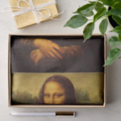 Papier Mousseline Leonardo Da Vinci Mona Lisa Peinture d'Art (Cadeau)