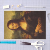 Papier Mousseline Leonardo Da Vinci Mona Lisa Peinture d'Art (Artisanat)