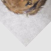 Papier Mousseline Leonberger Chien par Otto Eerelman (Détail)
