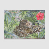 Papier Mousseline Leopard Cat (Recto)