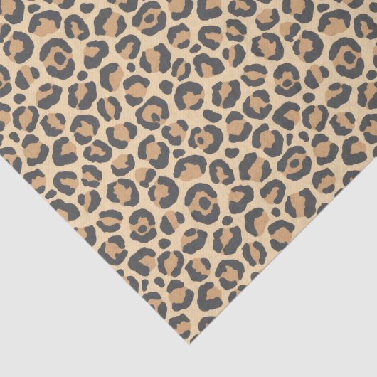 Papier Mousseline Leopard / Cheetah Animal Print (Détail)