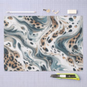 Papier Mousseline Leopard Motif Voie Lactée (Artisanat)