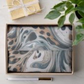 Papier Mousseline Leopard Motif Voie Lactée (Cadeau)