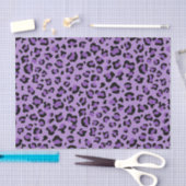 Papier Mousseline Leopard Print, Léopard Spots, Purple Leopard (Artisanat)