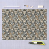 Papier Mousseline Léopards sauvages (Artisanat)