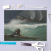 Papier Mousseline "L'épave du Pacte" par NC Wyeth (Artisanat)