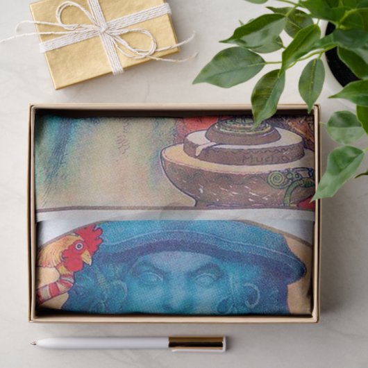 Papier Mousseline L'épopée slave, Alphonse Mucha (Cadeau)