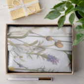 Papier Mousseline Les Abeilles Et Les Fleurs sauvages Ont L'Intentio (Cadeau)