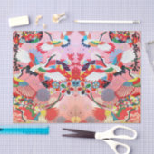 Papier Mousseline Les aigrettes de Mah Jongg au paradis (Artisanat)