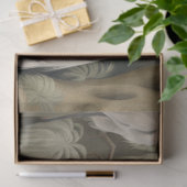 Papier Mousseline Les aigrettes en pleine nature (Cadeau)