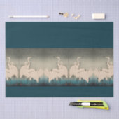 Papier Mousseline Les aigrettes japonaises dans le papier de tissus (Artisanat)