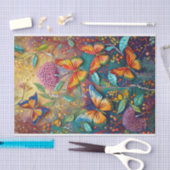 Papier Mousseline Les ailes en feu, les papillons de nuit (Artisanat)