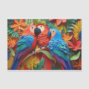 Papier Mousseline Les amateurs de plage de Parrot cool