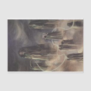 Papier Mousseline Les âmes de la montagne (par Remedios Varo)