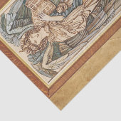 Papier Mousseline Les Anges de la Hiérarchie Cherubim, Burne Jones (Détail)