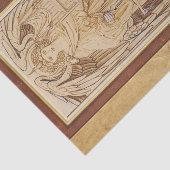 Papier Mousseline Les anges des Trones de la Hiérarchie par Burne Jo (Détail)