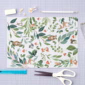 Papier Mousseline Les animaux des bois L'artisanat de la Découpage (Artisanat)