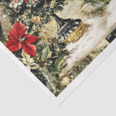 Papier Mousseline Les beaux arbres de Noël (Détail)