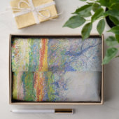 Papier Mousseline Les champs de tulipes au Pays-Bas, Monet (Cadeau)