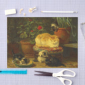 Papier Mousseline Les chatons en jeu (Artisanat)