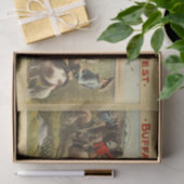 Papier Mousseline Les Chevaux de l'Ouest sauvage de Buffalo Bill (Cadeau)