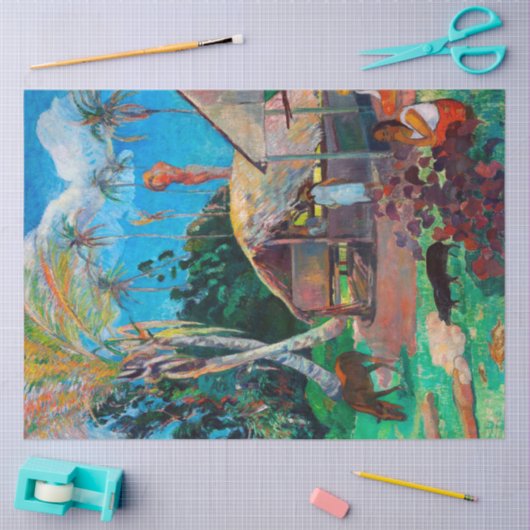 Papier Mousseline Les Cochons Noirs, Gauguin (Artisanat)