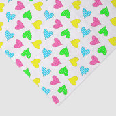 Papier Mousseline Les coeurs de Valentine (Détail)