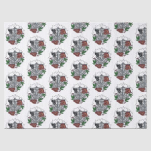 Papier Mousseline Les côtes florales