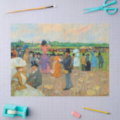 Papier Mousseline Les courses à Longchamp par Jean-Louis Forain (Artisanat)